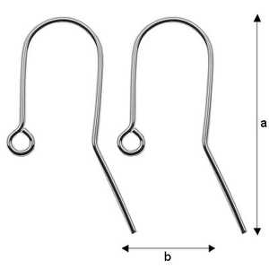 Bigle otwarte srebro próba 925 BO 1