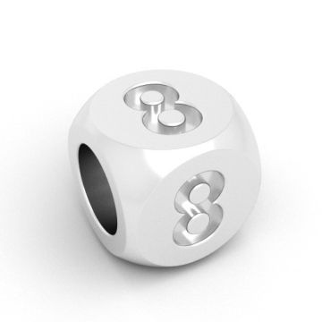 Kostka do przewlekania z cyfrą 8, CUBE 8 Kostka do przewlekania z cyfrą 8, CUBE 8