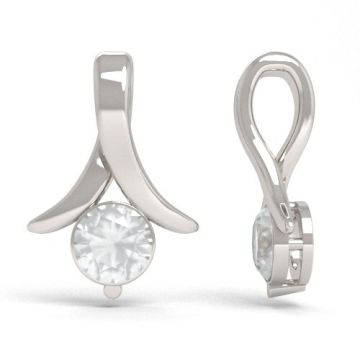 Wisiorek ozdobny z cyrkonią srebro 925 K 90 Wisiorek ozdobny z cyrkonią srebro 925 K 90