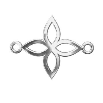 Łącznik / Zawieszka Kwiatek, srebro 925 S-CHARM 258 Łącznik / Zawieszka Kwiatek, srebro 925 S-CHARM 258