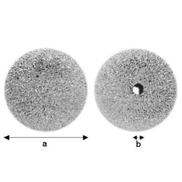 Kulka diamentowana 3 mm srebro 925 P2FP 3,0 F:1,2 Kulka diamentowana 3 mm srebro 925 P2FP 3,0 F:1,2