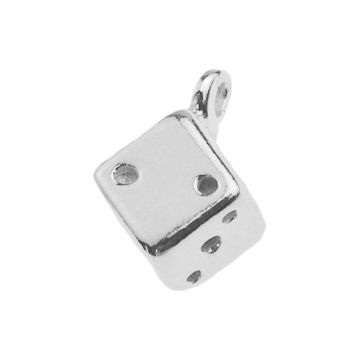 Charms kostka do gry srebro próba 925 H 2 Charms kostka do gry srebro próba 925 H 2