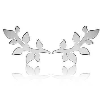 Sztyfty ozdobne - Listki, srebro próba 925, SZ 159 Sztyfty ozdobne - Listki, srebro próba 925, SZ 159