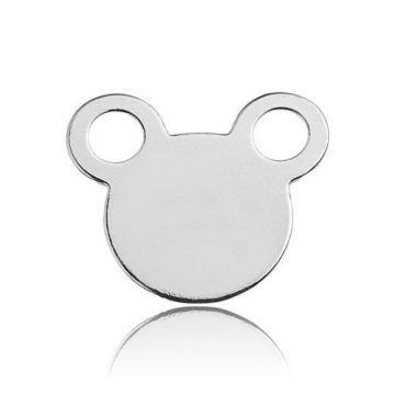 Zawieszka celebrytka - Myszka Mickey, srebro próba 925 BL 259 - 0,4 mm Zawieszka celebrytka - Myszka Mickey, srebro próba 925 BL 259 - 0,4 mm