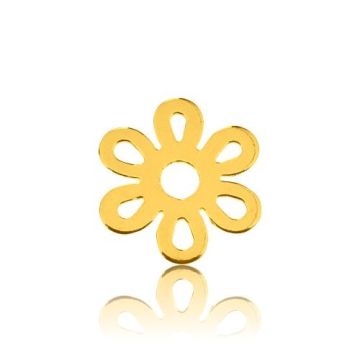 Blaszka kwiatek, złoto próba 585 Blaszka kwiatek, złoto próba 585