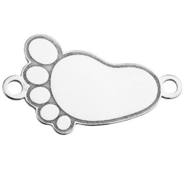 Łącznik do grawerowania Stópka, srebro 925 BL 758 - 0,4 mm Łącznik do grawerowania Stópka, srebro 925 BL 758 - 0,4 mm