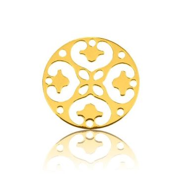 Ozdobna Blaszka Rozeta, złoto próba 585 Ozdobna Blaszka Rozeta, złoto próba 585