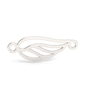 Łącznik ażurowy - skrzydło, srebro 925 BL 936 - 0,4 mm Łącznik ażurowy - skrzydło, srebro 925 BL 936 - 0,4 mm