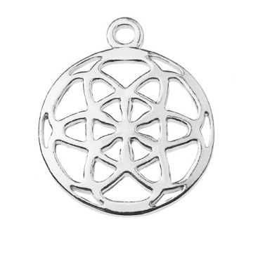 Zawieszka Rozeta ozdobna do łapacza snów srebro próba 925 OBL 2 Zawieszka Rozeta ozdobna do łapacza snów srebro próba 925 OBL 2