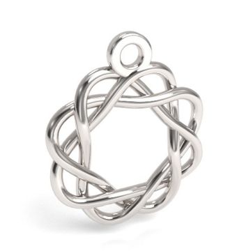 Zawieszka ażurowa, srebro 925 S-CHARM 693 Zawieszka ażurowa, srebro 925 S-CHARM 693