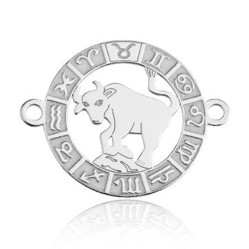Łącznik Znak zodiaku Byk, srebro 925 BL 658 - 0,4 mm Łącznik Znak zodiaku Byk, srebro 925 BL 658 - 0,4 mm