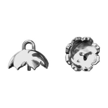 Kapturek do wklejania kamieni, srebro 925, ODL-00077 Kapturek do wklejania kamieni, srebro 925, ODL-00077