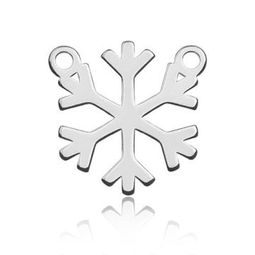 Zawieszka / Łącznik Śnieżynka, srebro 925 BL 481 - 0,4 mm Zawieszka / Łącznik Śnieżynka, srebro 925 BL 481 - 0,4 mm