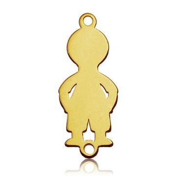 Zawieszka/łącznik Chłopczyk, złoto próby 585 Zawieszka/łącznik Chłopczyk, złoto próby 585