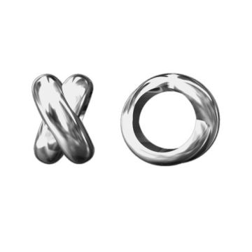 Przekładka ozdobna przeplatana, srebro 925 PR 18 Przekładka ozdobna przeplatana, srebro 925 PR 18