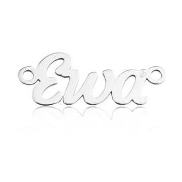 Zawieszka / Łącznik Imię Ewa, srebro 925 BL EWA - 0,4 mm Zawieszka / Łącznik Imię Ewa, srebro 925 BL EWA - 0,4 mm