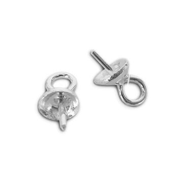 Kapturek do wklejania kamieni,  srebro próba 925 KAP 4 Kapturek do wklejania kamieni,  srebro próba 925 KAP 4