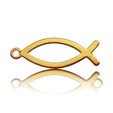 Zawieszka Ryba Chrześcijańska, złoto próby 585 Zawieszka Ryba Chrześcijańska, złoto próby 585