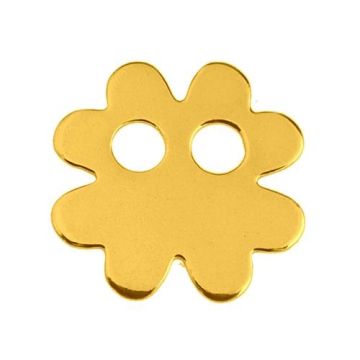 Blaszka Celebrytka Koniczynka, złoto próba 585