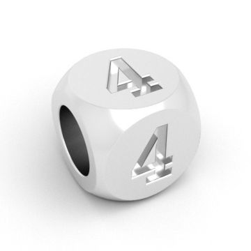 Kostka do przewlekania z cyfrą 4, CUBE 4 Kostka do przewlekania z cyfrą 4, CUBE 4