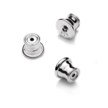 Zapięcie do kolczyków silikon srebro próba 925 SL 1 Zapięcie do kolczyków silikon srebro próba 925 SL 1