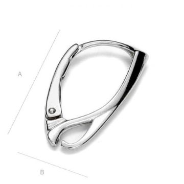 Bigle angielskie do kolczyków srebro 925 Bigle angielskie do kolczyków srebro 925