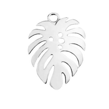 Zawieszka Liść Monstera, srebro 925 S-CHARM 467 Zawieszka Liść Monstera, srebro 925 S-CHARM 467