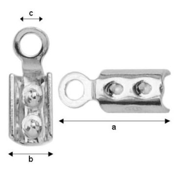 Zakończenia srebro próba 925 TZ 2,0 Zakończenia srebro próba 925 TZ 2,0