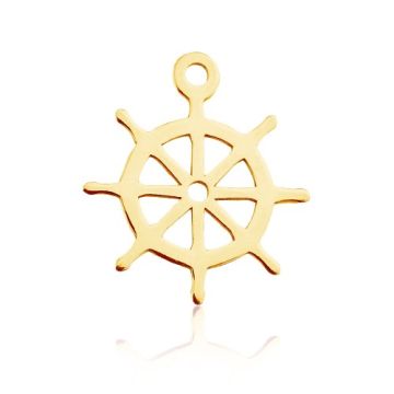 Zawieszka ażurowa Ster, złoto próby 585