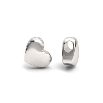 Zawieszka Serce do przewlekania, srebro 925 S-CHARM 187 Zawieszka Serce do przewlekania, srebro 925 S-CHARM 187