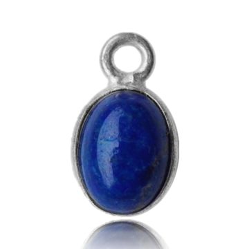 Zawieszka z kamieniem naturalnym - lapis lazuli, srebro 925 KNO-LAPISLAZULI Zawieszka z kamieniem naturalnym - lapis lazuli, srebro 925 KNO-LAPISLAZULI