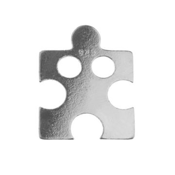 Blaszka Celebrytka Puzzle srebro 925 BL 155 - 0,4 mm Blaszka Celebrytka Puzzle srebro 925 BL 155 - 0,4 mm