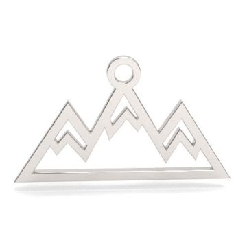 Zawieszka ażurowa Góry, srebro 925 BL 925 - 0,4 mm Zawieszka ażurowa Góry, srebro 925 BL 925 - 0,4 mm