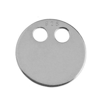 Blaszka Celebrytka Okrągła srebro 925 BL 140 - 0,4 mm Blaszka Celebrytka Okrągła srebro 925 BL 140 - 0,4 mm