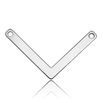 Zawieszka/łącznik V, srebro próba 925 BL 247 - 0,4 mm Zawieszka/łącznik V, srebro próba 925 BL 247 - 0,4 mm