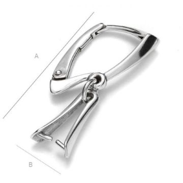 Bigle angielskie do kamieni, srebro 925 BA 27 Bigle angielskie do kamieni, srebro 925 BA 27