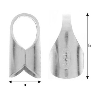 Zakończenia srebro próba 925 FT 1,5 Zakończenia srebro próba 925 FT 1,5