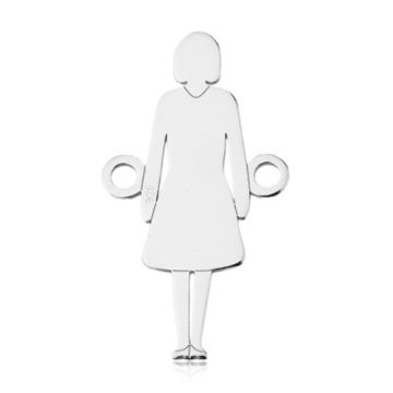 Łącznik Kobieta / Mama - Rodzina, srebro 925 BL 852 - 0,4 mm Łącznik Kobieta / Mama - Rodzina, srebro 925 BL 852 - 0,4 mm