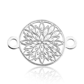 Łącznik Rozetka ażurowa, srebro 925 BL 779 - 0,4 mm Łącznik Rozetka ażurowa, srebro 925 BL 779 - 0,4 mm