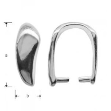 Krawat do kamieni, srebro próba 925 KRP 50 Krawat do kamieni, srebro próba 925 KRP 50