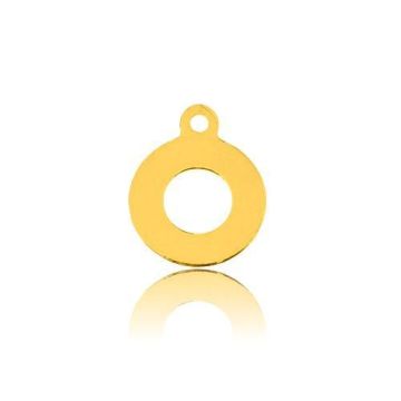 Ozdobna Blaszka Obręcz, złoto próba 585