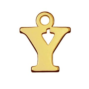 Zawieszka litera Y, złoto próby 585 Zawieszka litera Y, złoto próby 585