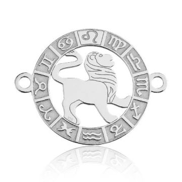 Łącznik Znak zodiaku Lew, srebro 925 BL 661 - 0,4 mm Łącznik Znak zodiaku Lew, srebro 925 BL 661 - 0,4 mm