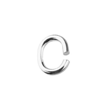 Kółko ogniwko, srebro 925 KC-0,90x6,00x4,00 Kółko ogniwko, srebro 925 KC-0,90x6,00x4,00