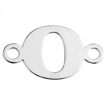 Łącznik Litera O, srebro 925 CMBL O - 0,8 mm Łącznik Litera O, srebro 925 CMBL O - 0,8 mm