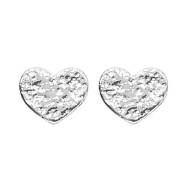 Sztyfty ozdobne serca, srebro 925 SZ 142 Sztyfty ozdobne serca, srebro 925 SZ 142