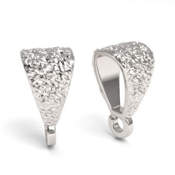 Ozdobny krawat młotkowany, srebro 925 KR 21 Ozdobny krawat młotkowany, srebro 925 KR 21