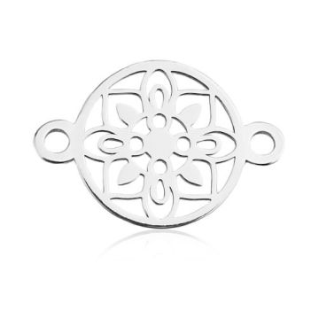 Łącznik Rozetka, srebro 925 BL 708 - 0,4 mm Łącznik Rozetka, srebro 925 BL 708 - 0,4 mm