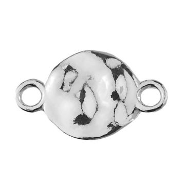 Łącznik młotkowany Kółeczko, srebro 925 S-CHARM 556 Łącznik młotkowany Kółeczko, srebro 925 S-CHARM 556