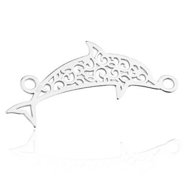 Łącznik Delfin, srebro 925 BL 717 - 0,4 mm Łącznik Delfin, srebro 925 BL 717 - 0,4 mm